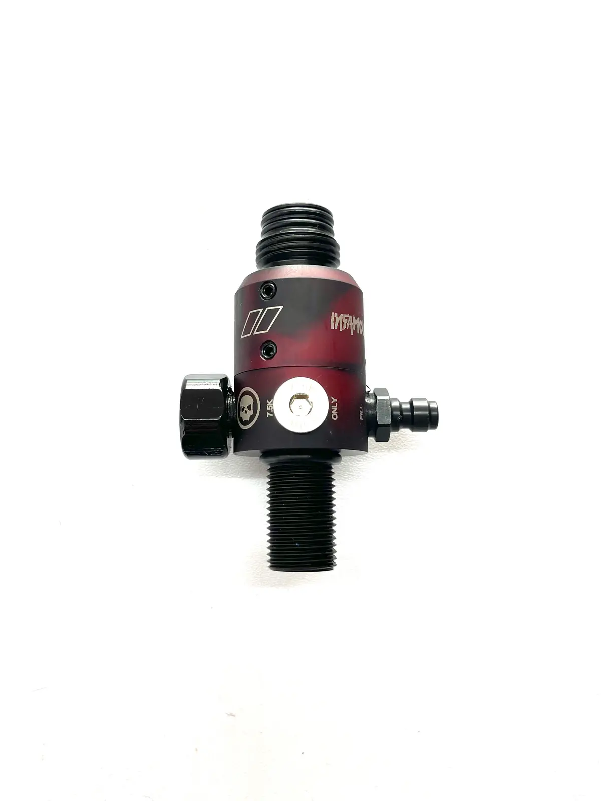 Powerhouse Tko Tank Regulator - Dust Black/Red Acid Wash 1