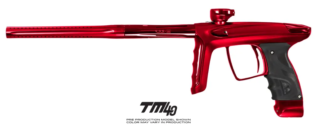 Dlx Luxe Tm40 Paintball Gun - Dust Red/Polished Red 1