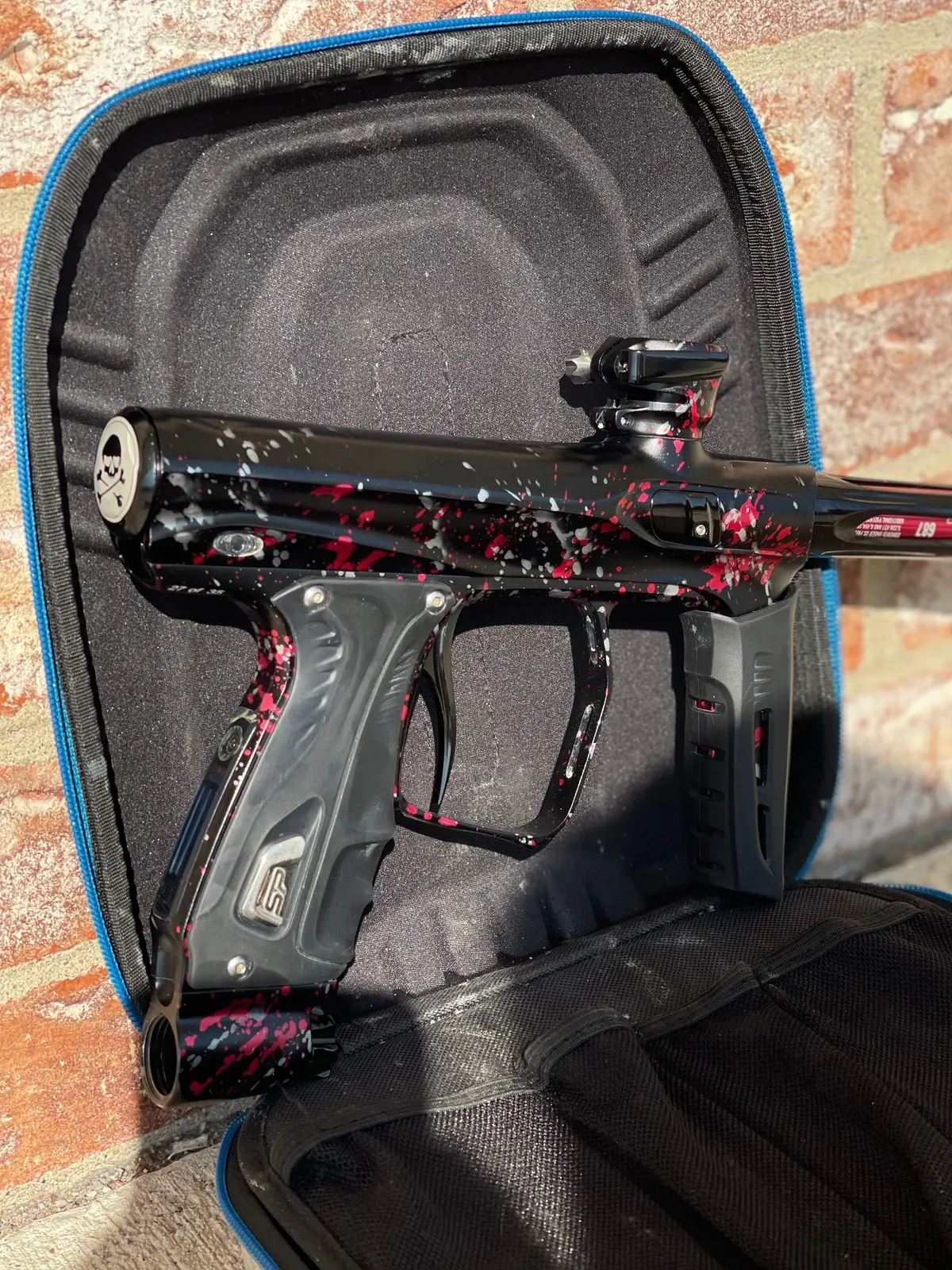 Used Shocker Xls Paintball Gun - Punishers Edition #27 1