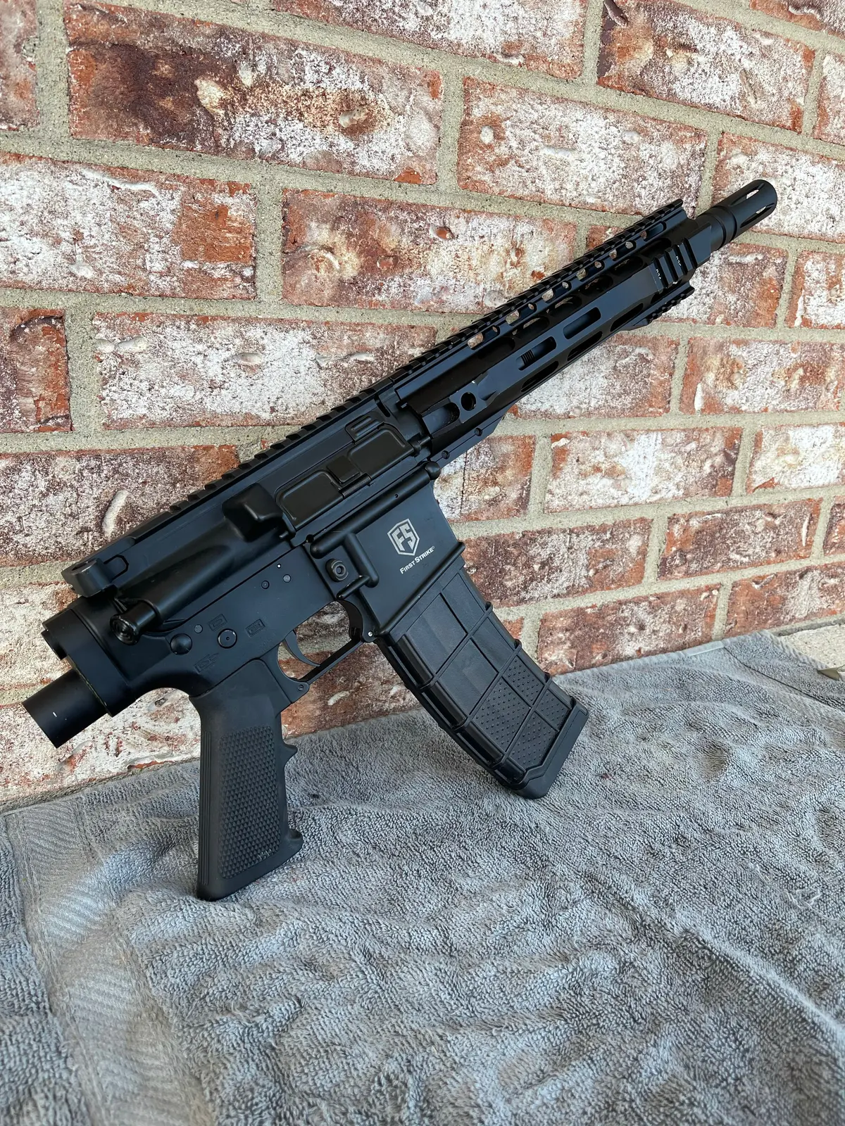 Used First Strike T15 Full Auto Paintball Marker 1