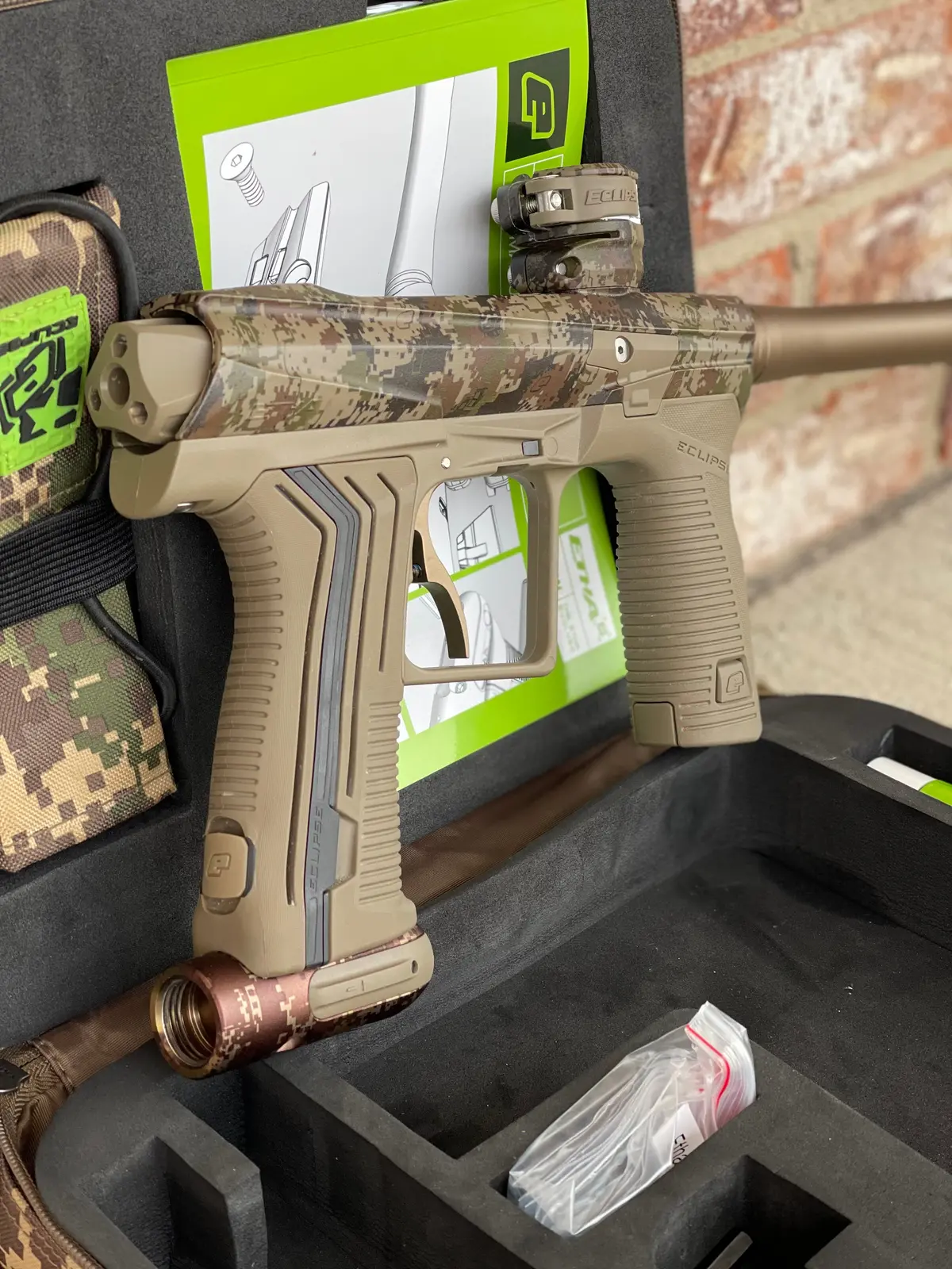 Used Planet Eclipse Etha 2 Paintball Marker - Hde / Earth 1