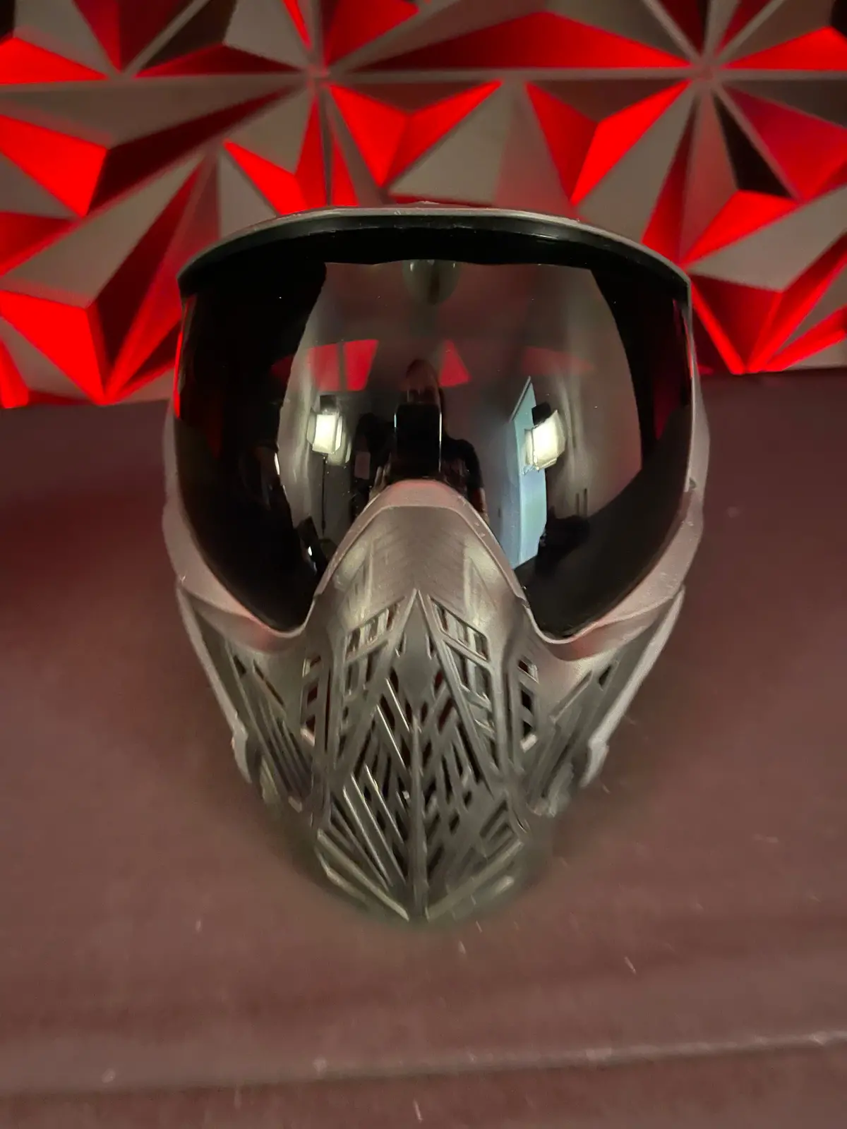 Used Bunker Kings Cmd Paintball Mask - Black 1