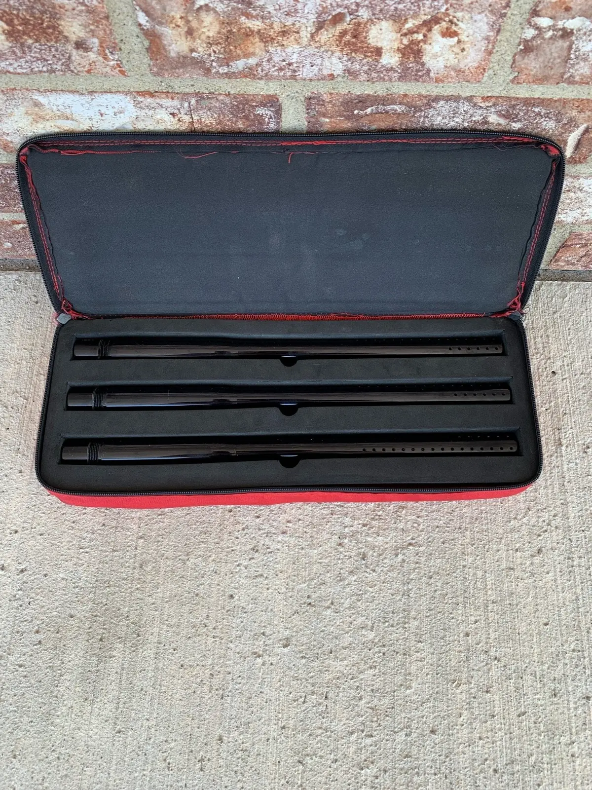 Used Paintball Barrel Kit - Gloss Black - Autococker Thread 1