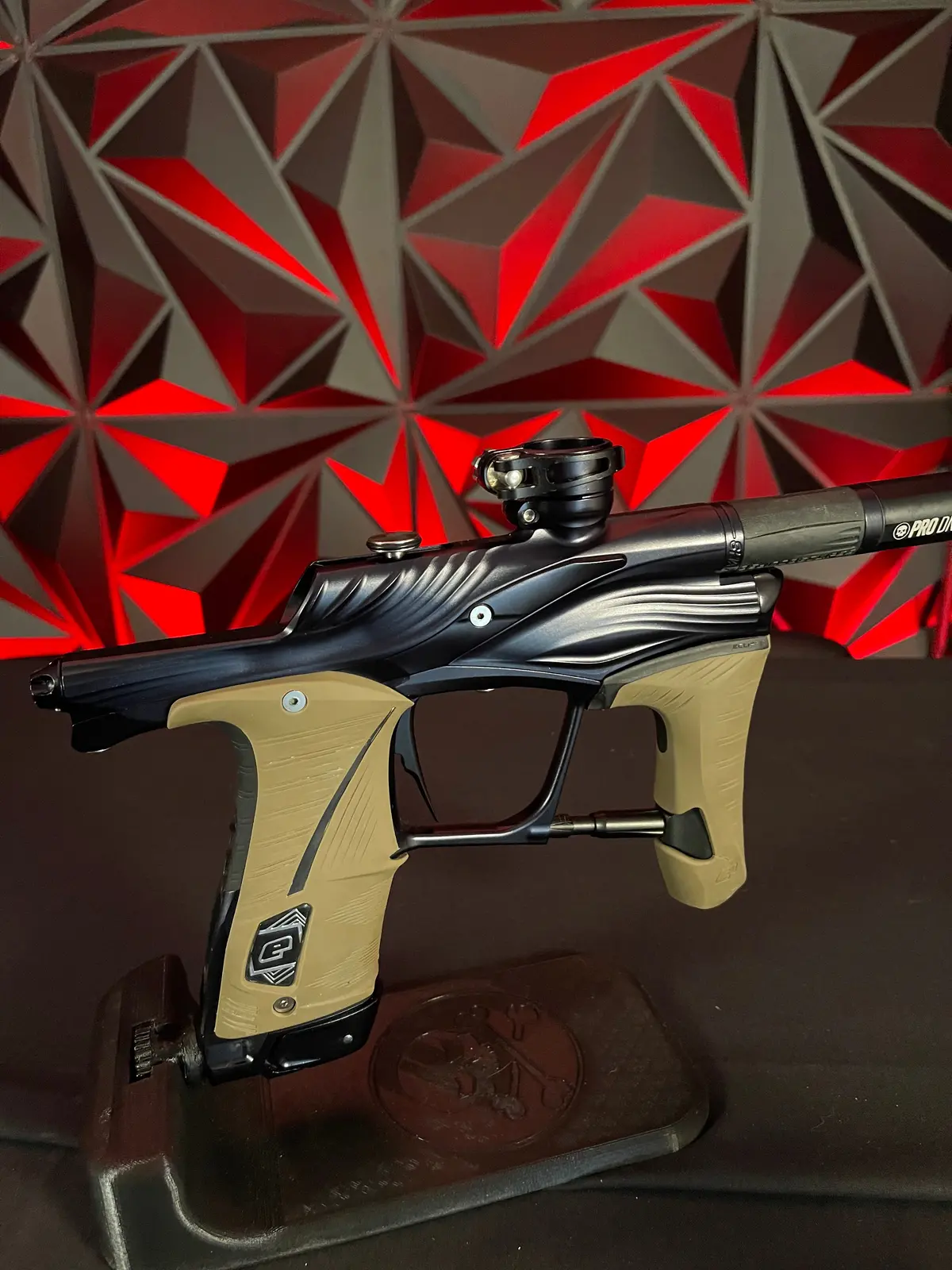 Used Planet Eclipse Lv1.6 Paintball Gun - Teahupo (Midnight) W/ Infamous Fl Silencio Tip 1