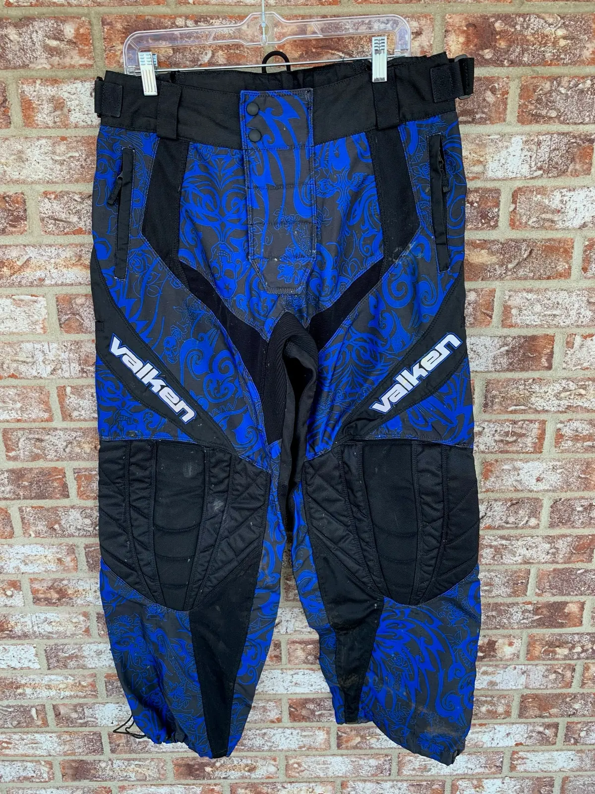 Used Valken Crusade Paintball Pants - Medium - Blue 1