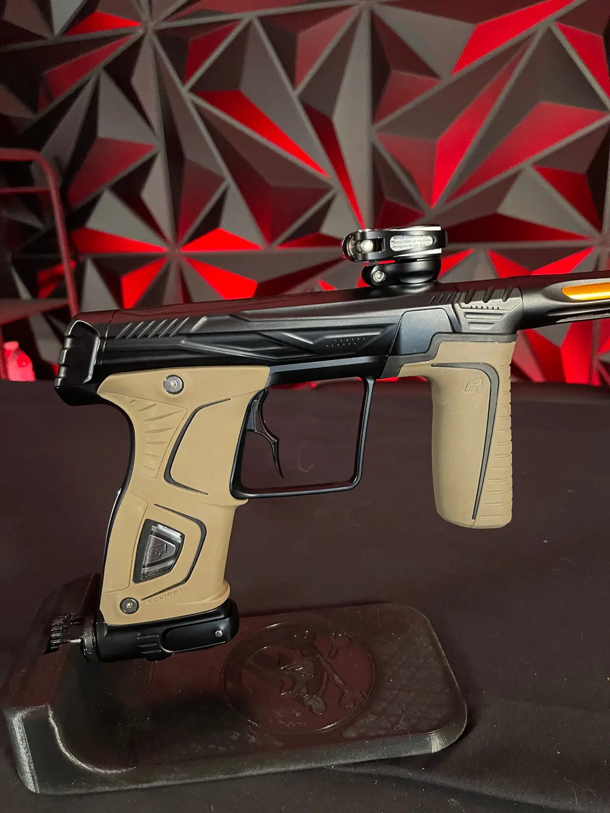 Used Planet Eclipse / Hk Army Gtek 170R Paintball Gun - Black W/ Infamous Deuce Trigger 1
