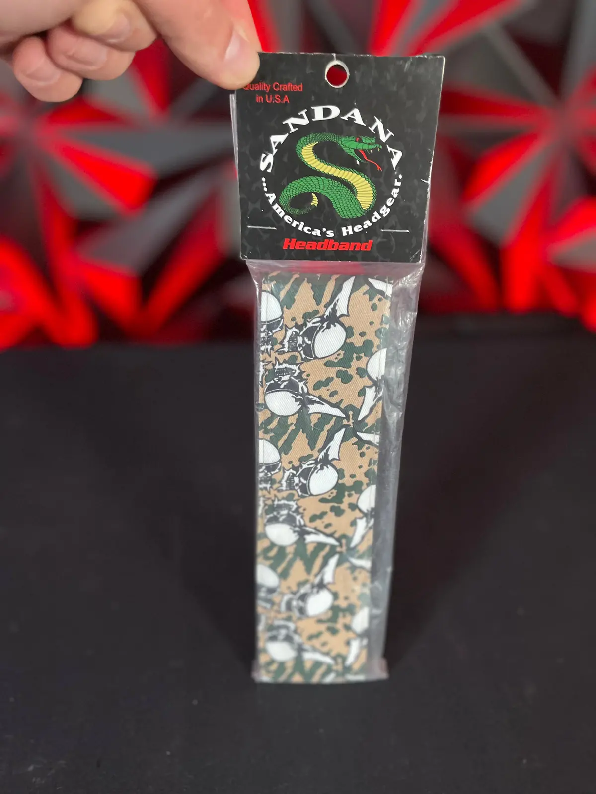 Sandana Paintball Headband - Le "Desert Lily" Reversible - #186 Of 250 1