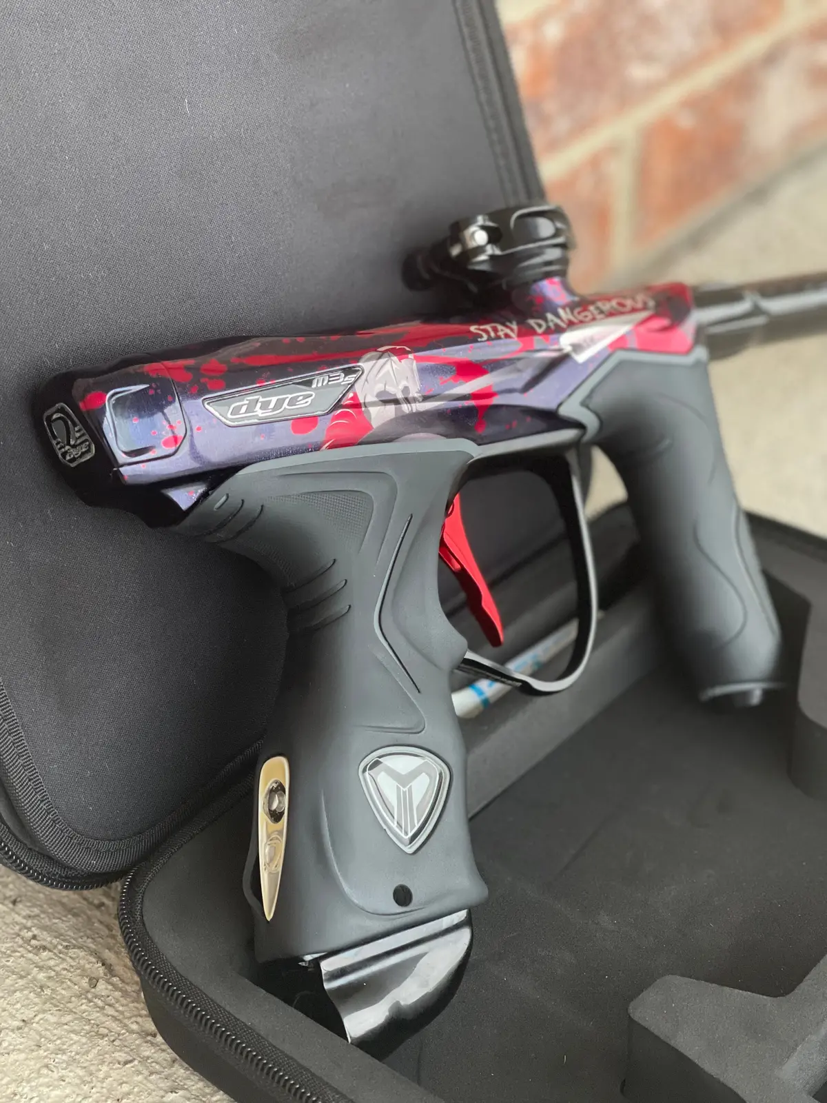 Used Dye M3s Paintball Gun - Greg Siewers Limited Edition 1