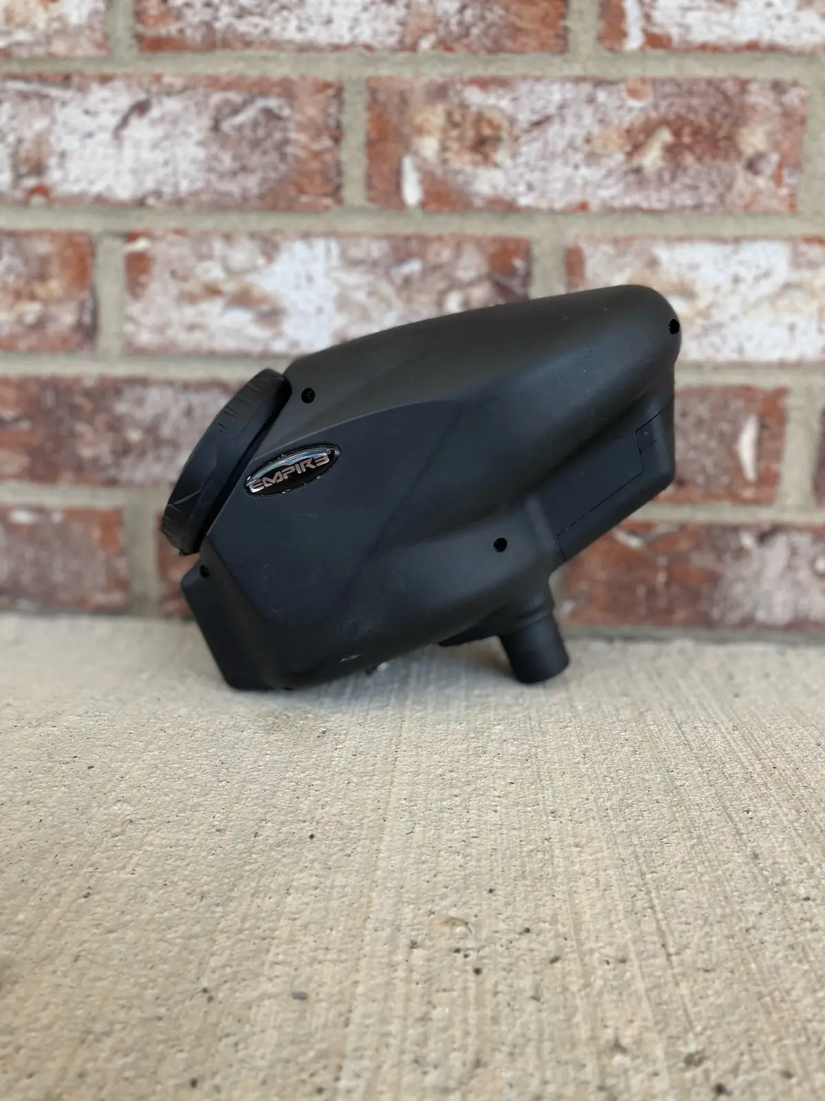 Used Empire Halo Too Paintball Loader - Black W/ Speedfeed 1