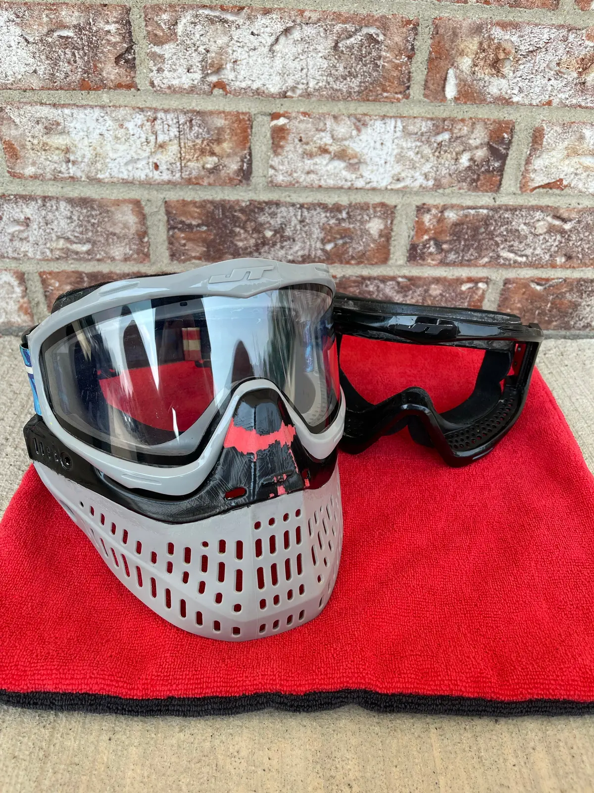 Used Jt Proflex Paintball Mask - Grey 1