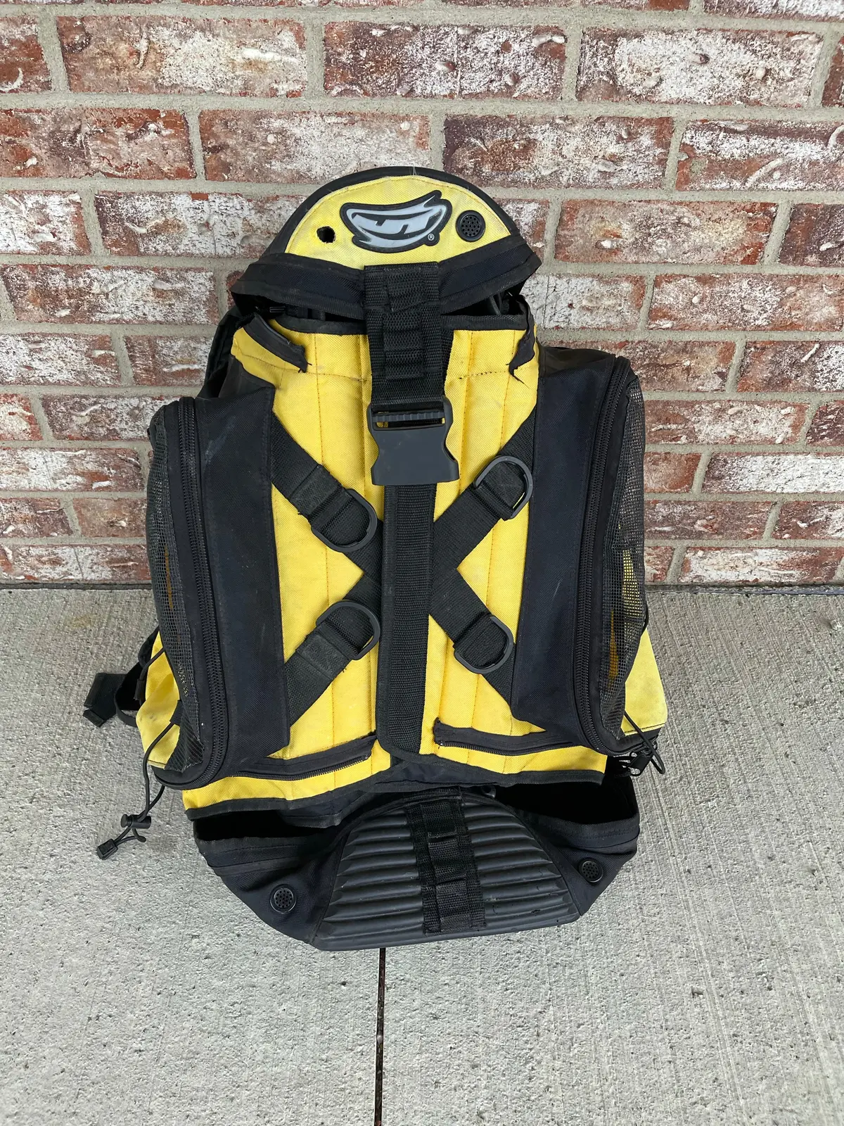 Used Jt Paintball Gear Backpack - Yellow / Black 1