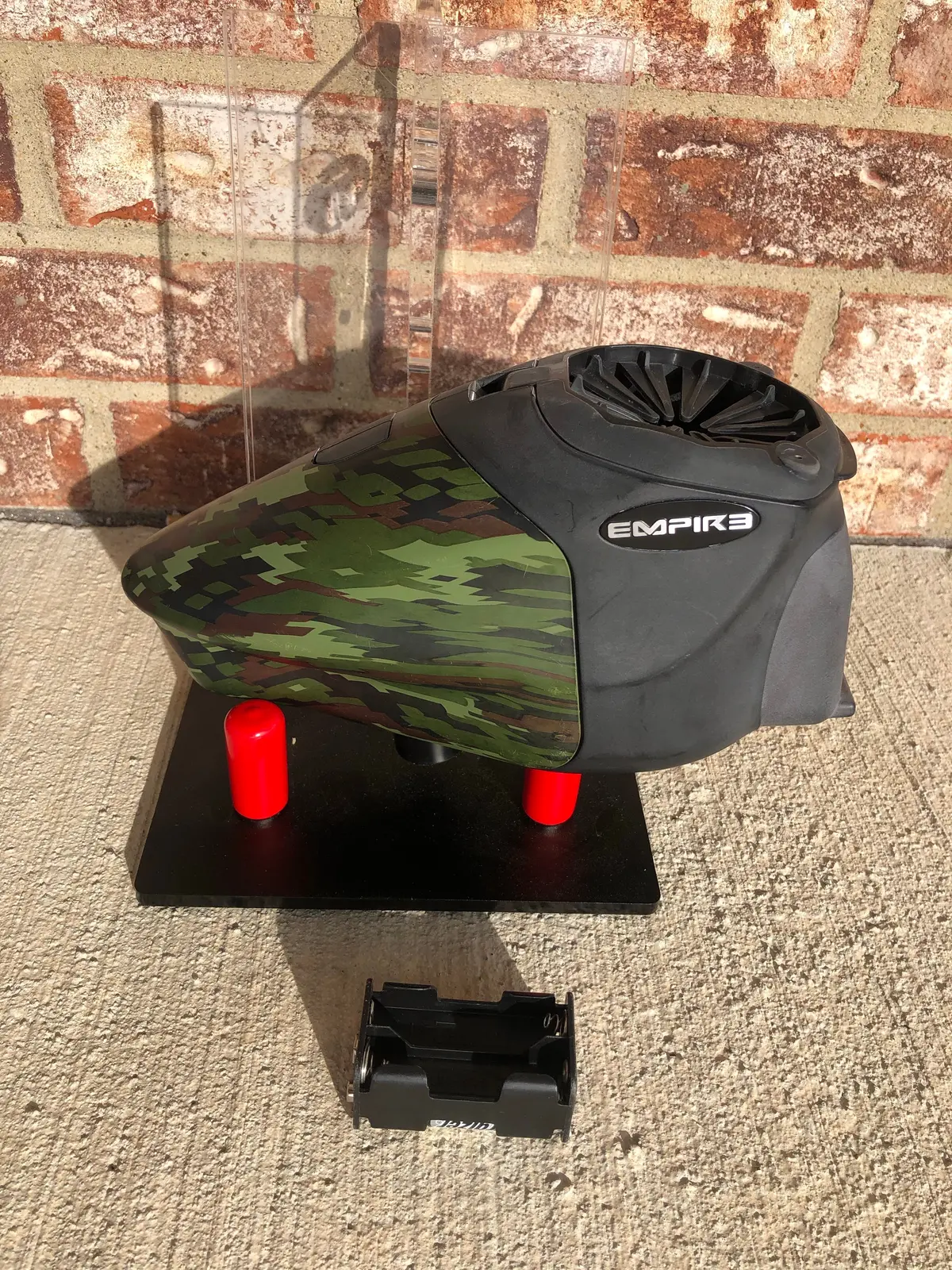 Used Empire Z2 Prophecy Paintball Loader - Black W/ Camo 1
