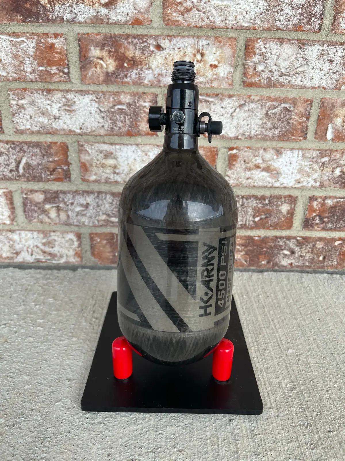 Used Hk Army Aerolite 68/4500 Paintball Tank - Smoke 1