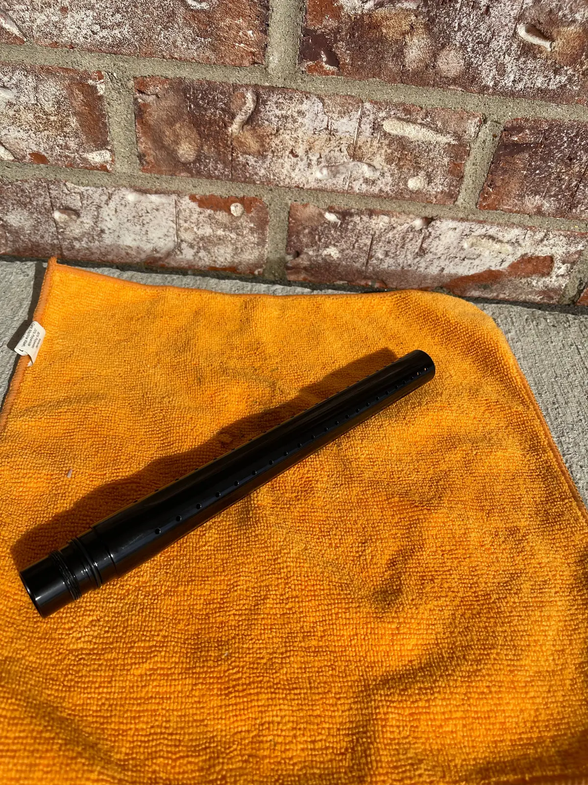 Used Straight Ported Freak Jr Barrel Front - Gloss Black 1