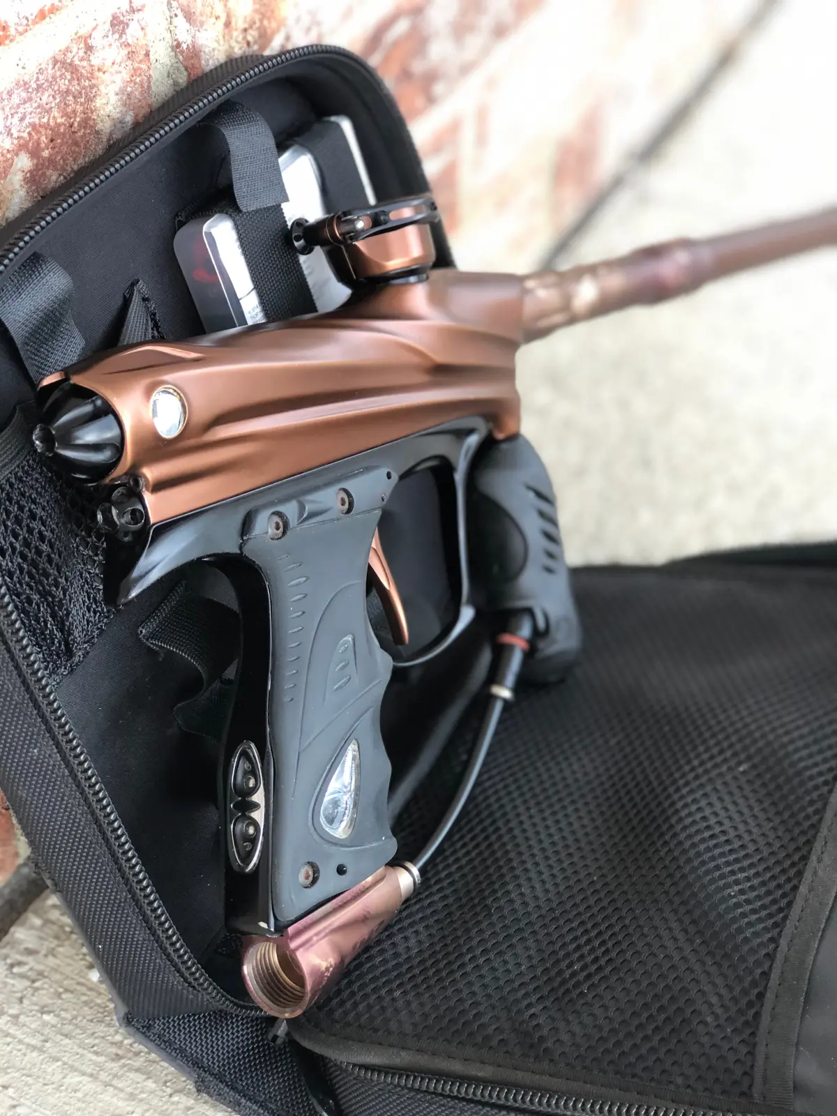 Used Dye Dm9 Paintball Marker - Brown / Black 1