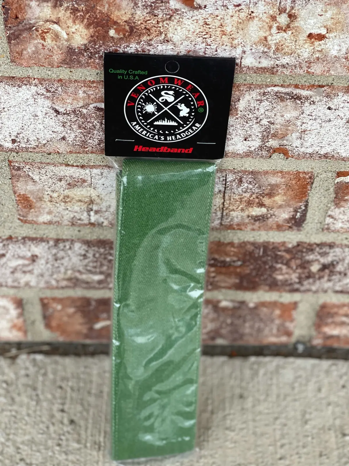 Venomwear "Solid Color Collection" Headband- Kelly Green 1