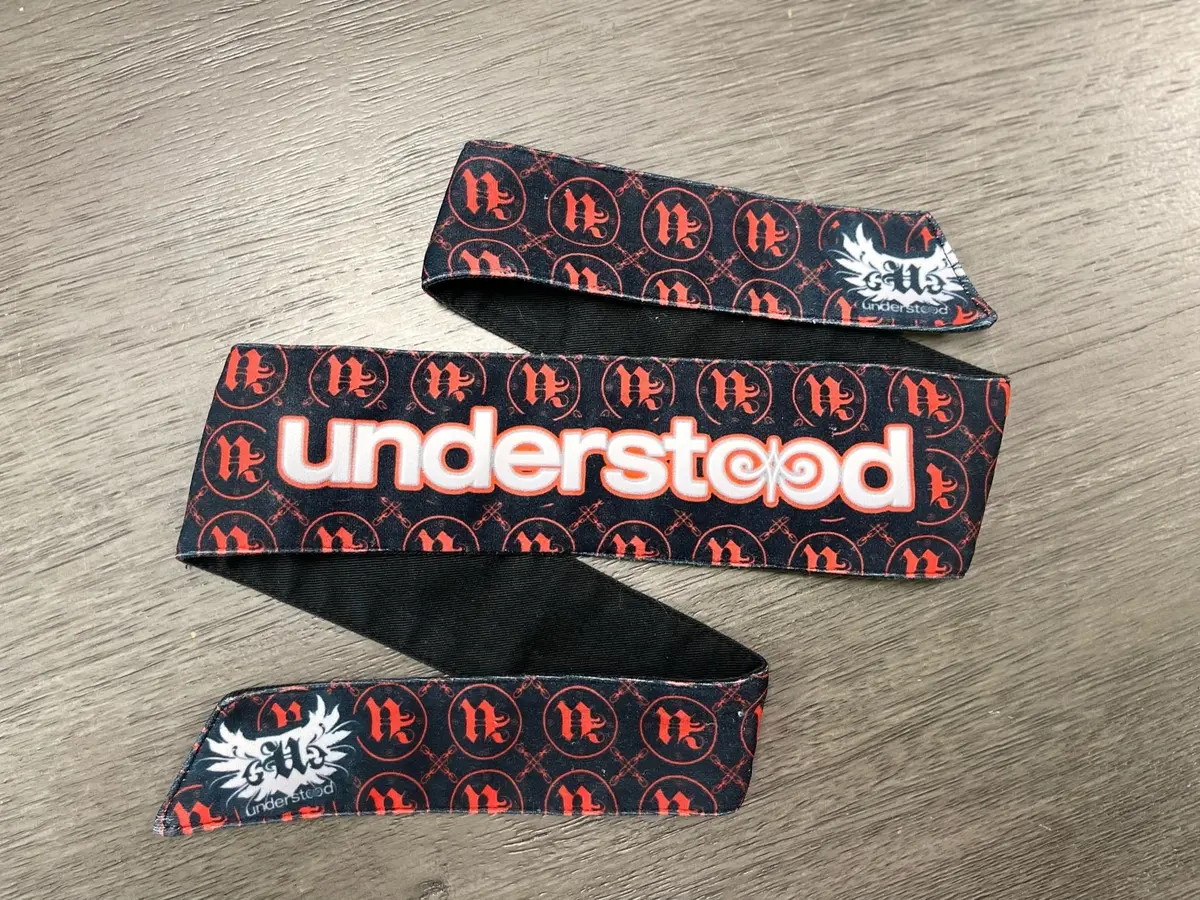 Used Understood Headband - Black/Red 1
