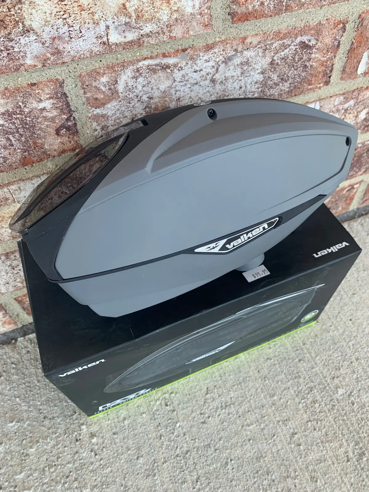 Used Valken Vsl Paintball Loader- Gray 1