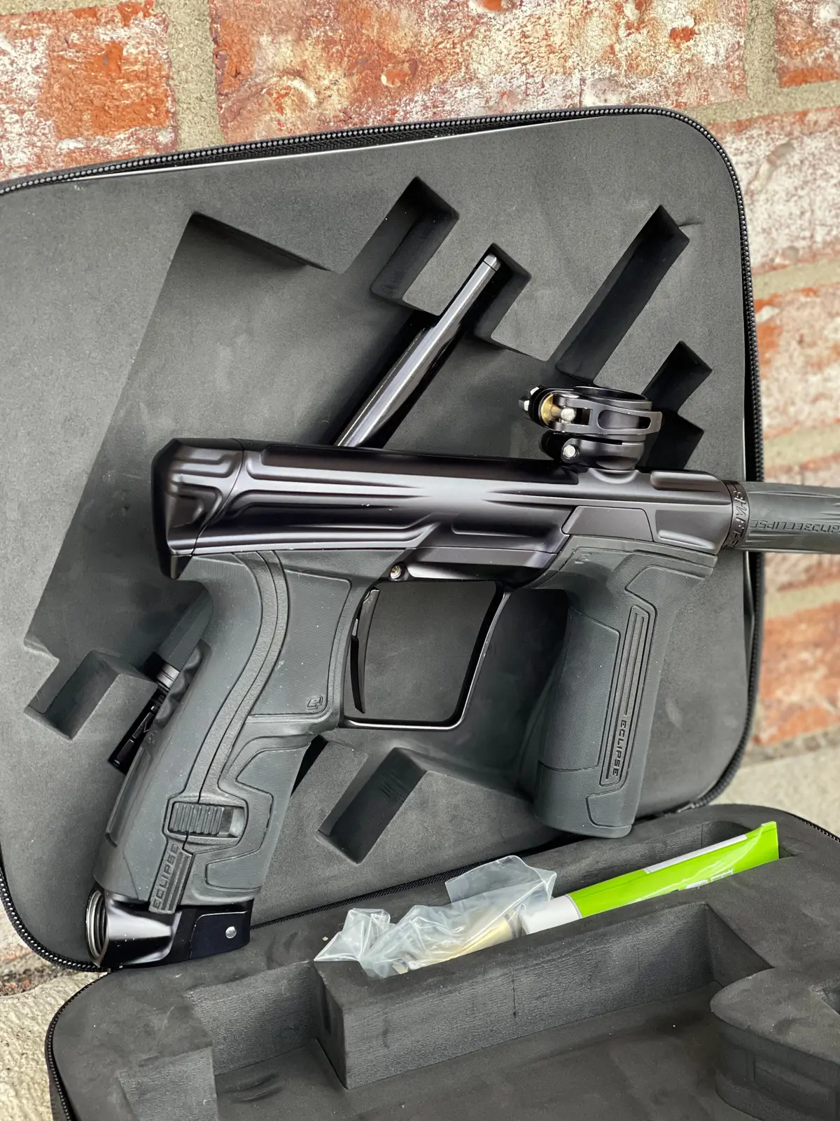 Used Planet Eclipse Cs2 Paintball Gun - Midnight W/ Aluminum Fl Tip 1