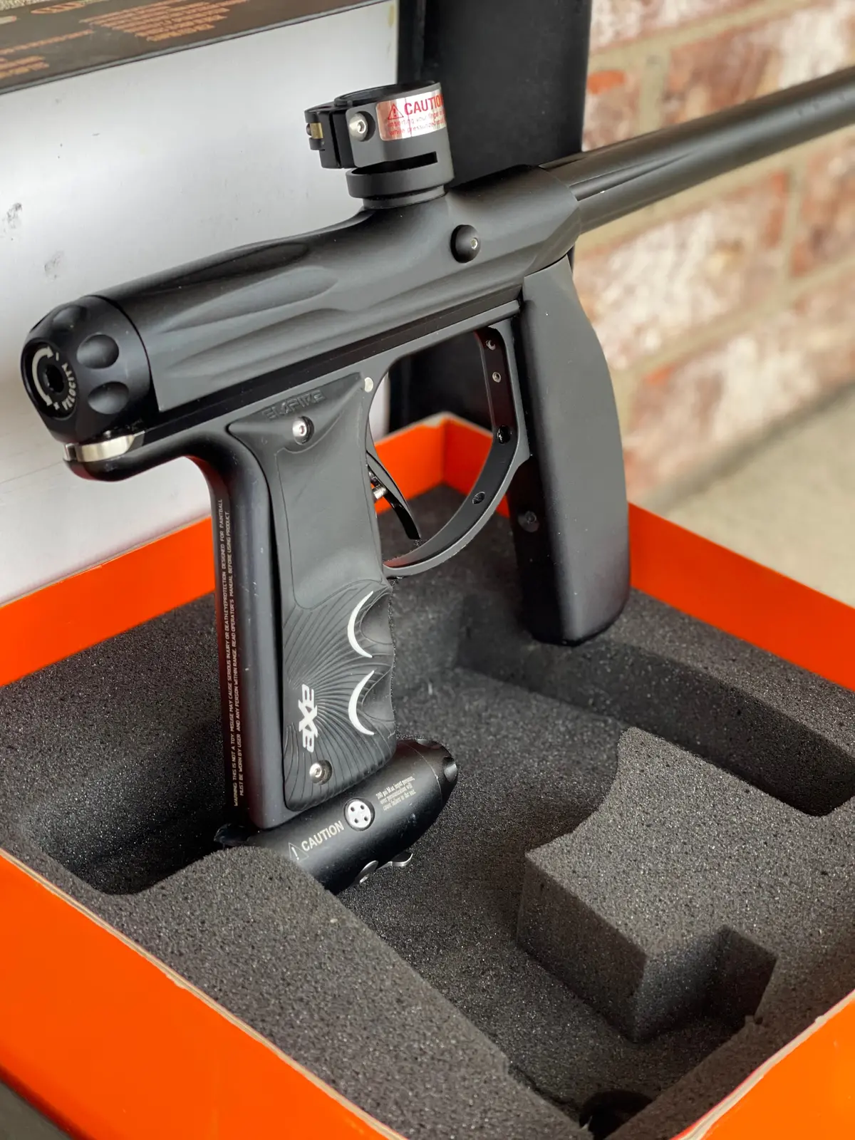 Used Empire Axe Paintball Gun - Black 1