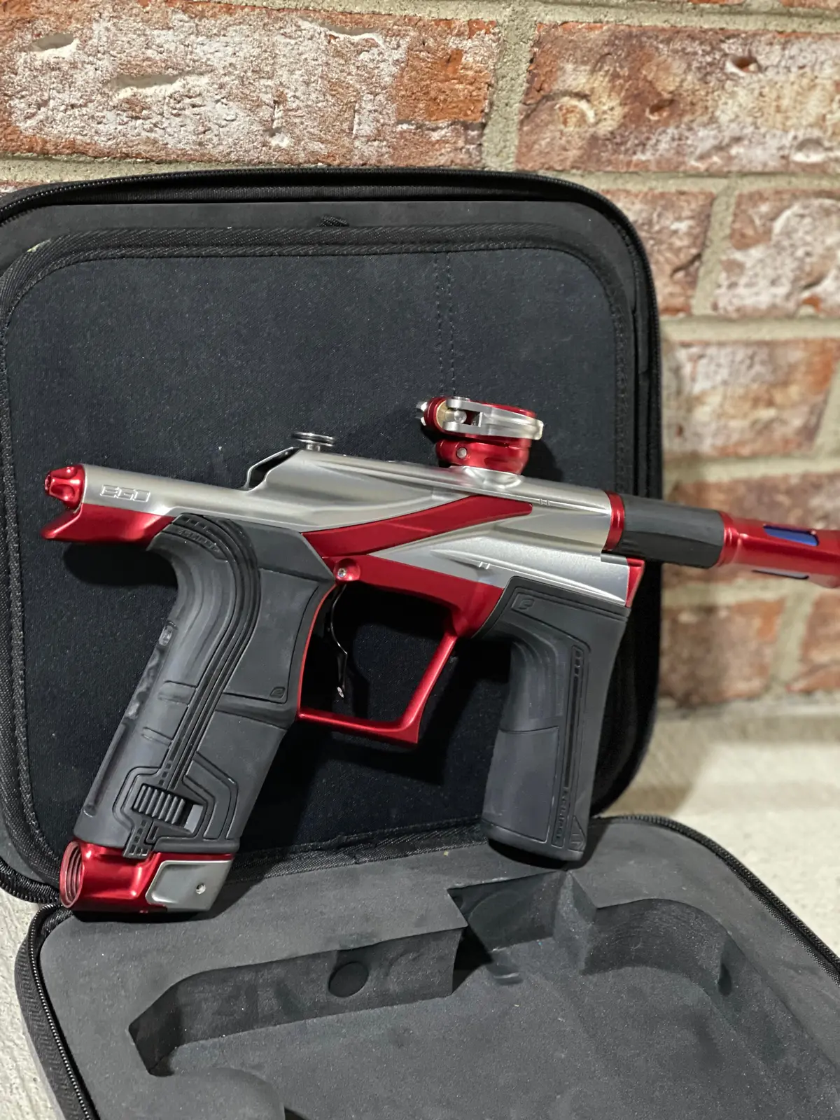 Used Planet Eclipse Lv2 Paintball Gun - Revolution W/Infamous Deuce Trigger 1