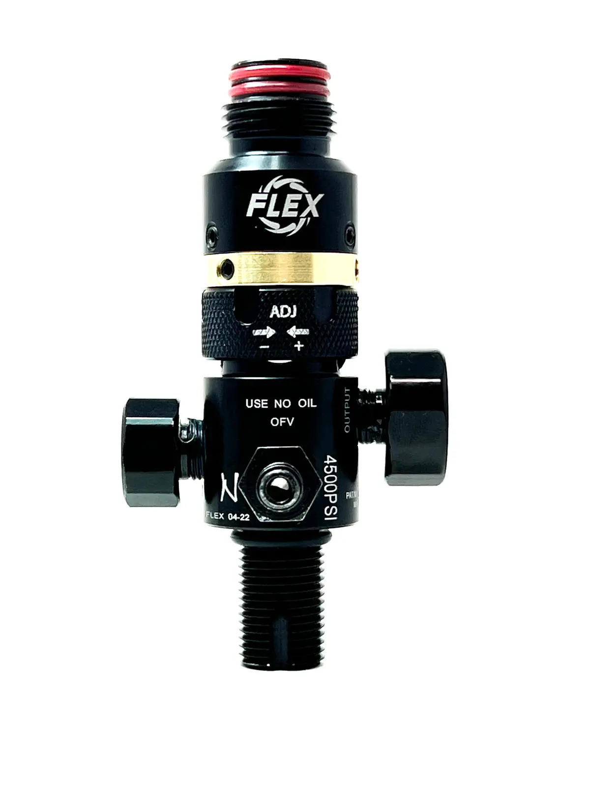 Ninja Flex Regulator System 4500 Psi  - Rotational Collar With External Adjustable Output Pressure 1