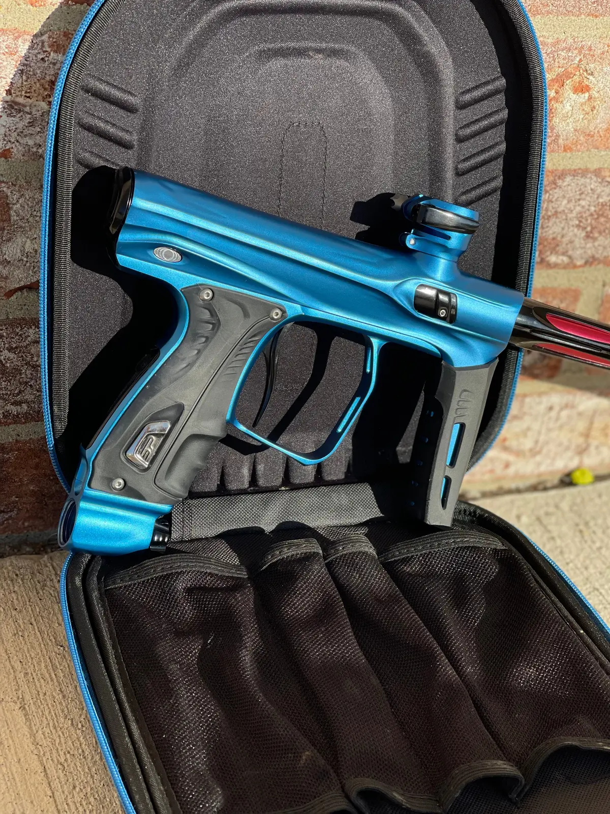Used Shocker Xls Paintball Gun - Blue/Black 1