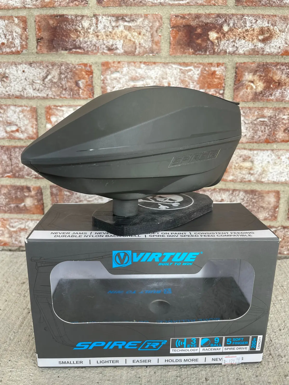 Used Virtue Spire Ir2 Paintball Loader - Odg 1