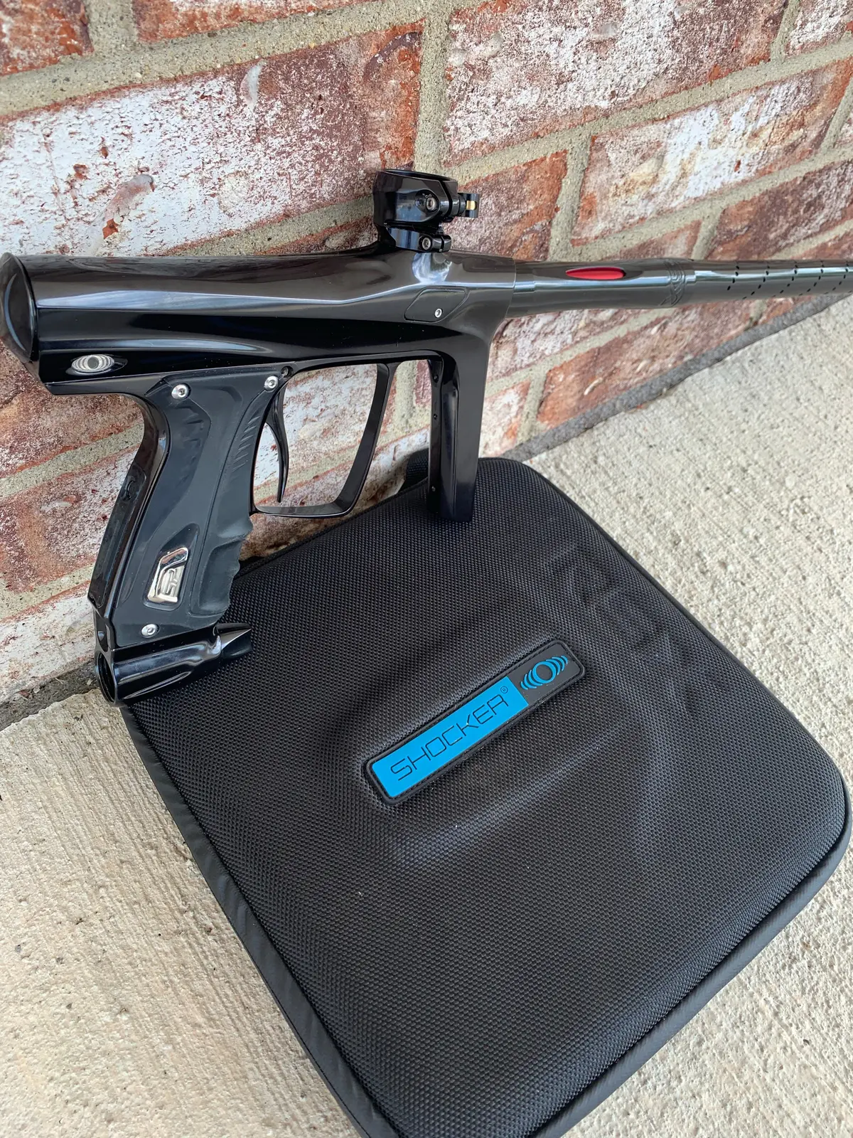 Used Smart Parts Shocker Rsx Paintball Marker- Black 1
