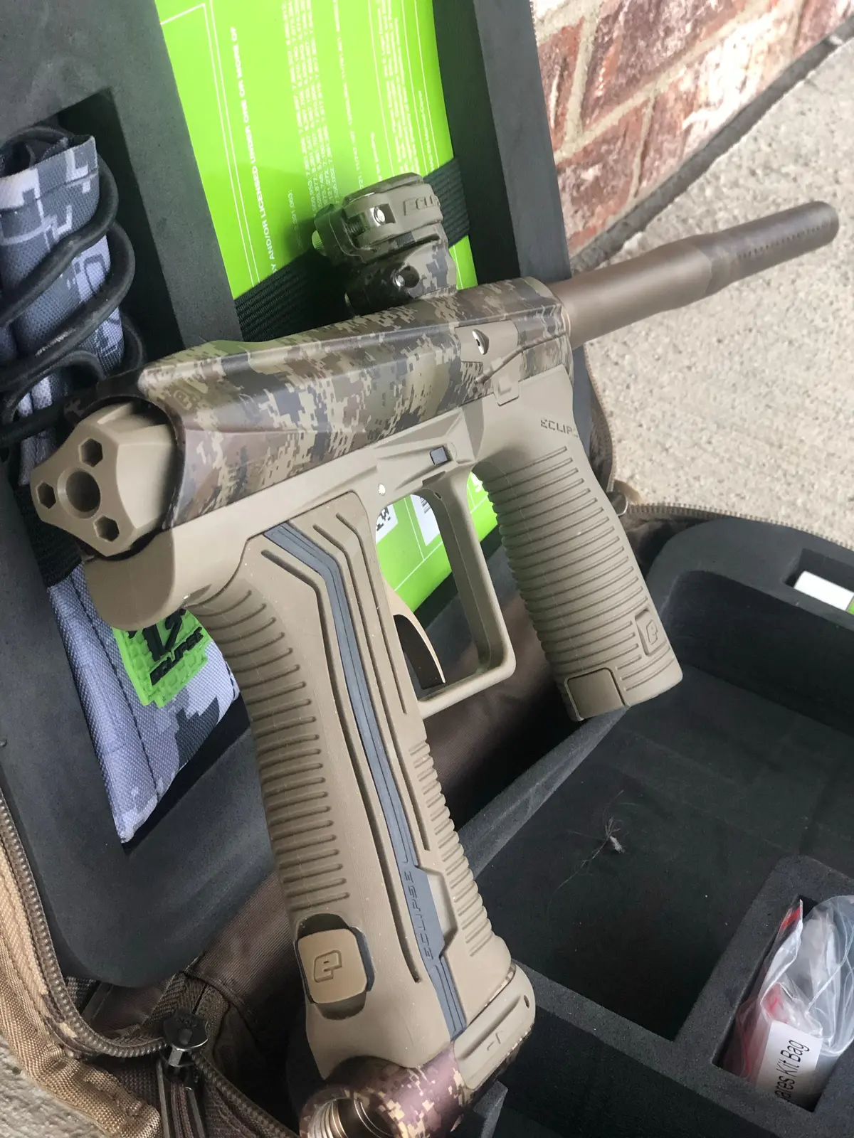 Used Planet Eclipse Etha 2 Paintball Gun - Hde Camo 1