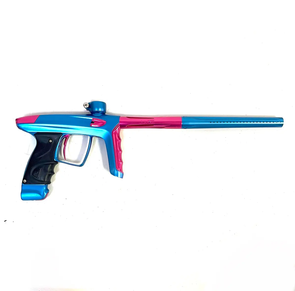 Dlx Luxe Tm40 Paintball Gun - Dust Blue/Polished Pink 1
