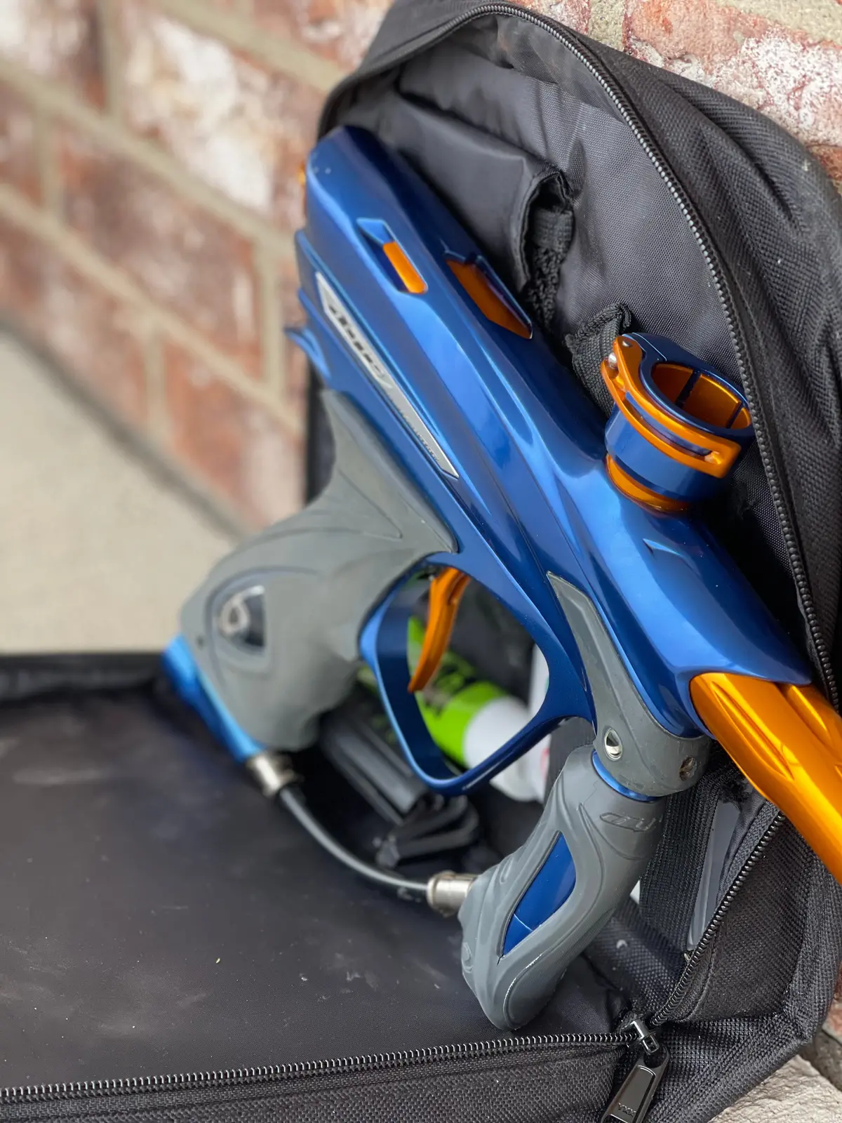 Used Dye Dm13 Paintball Marker - Blue / Orange 1