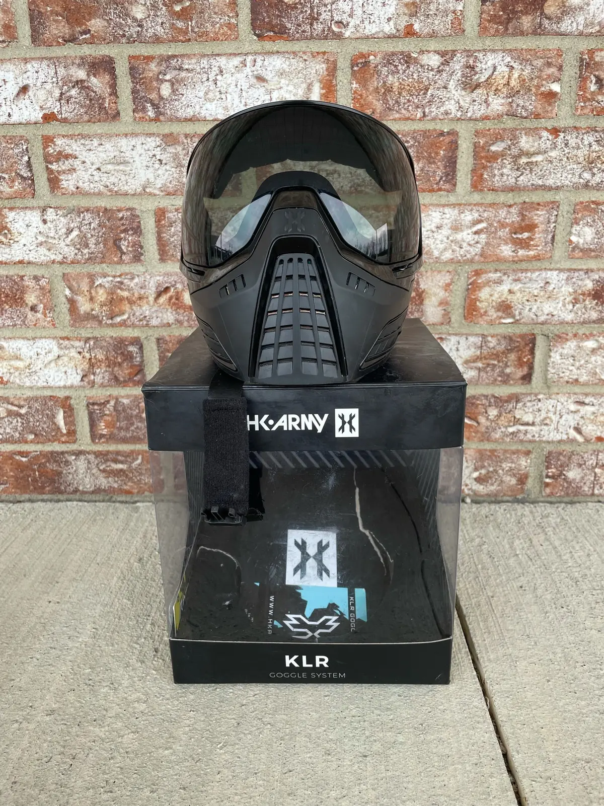 Used Hk Army Klr Paintball Mask - Black 1
