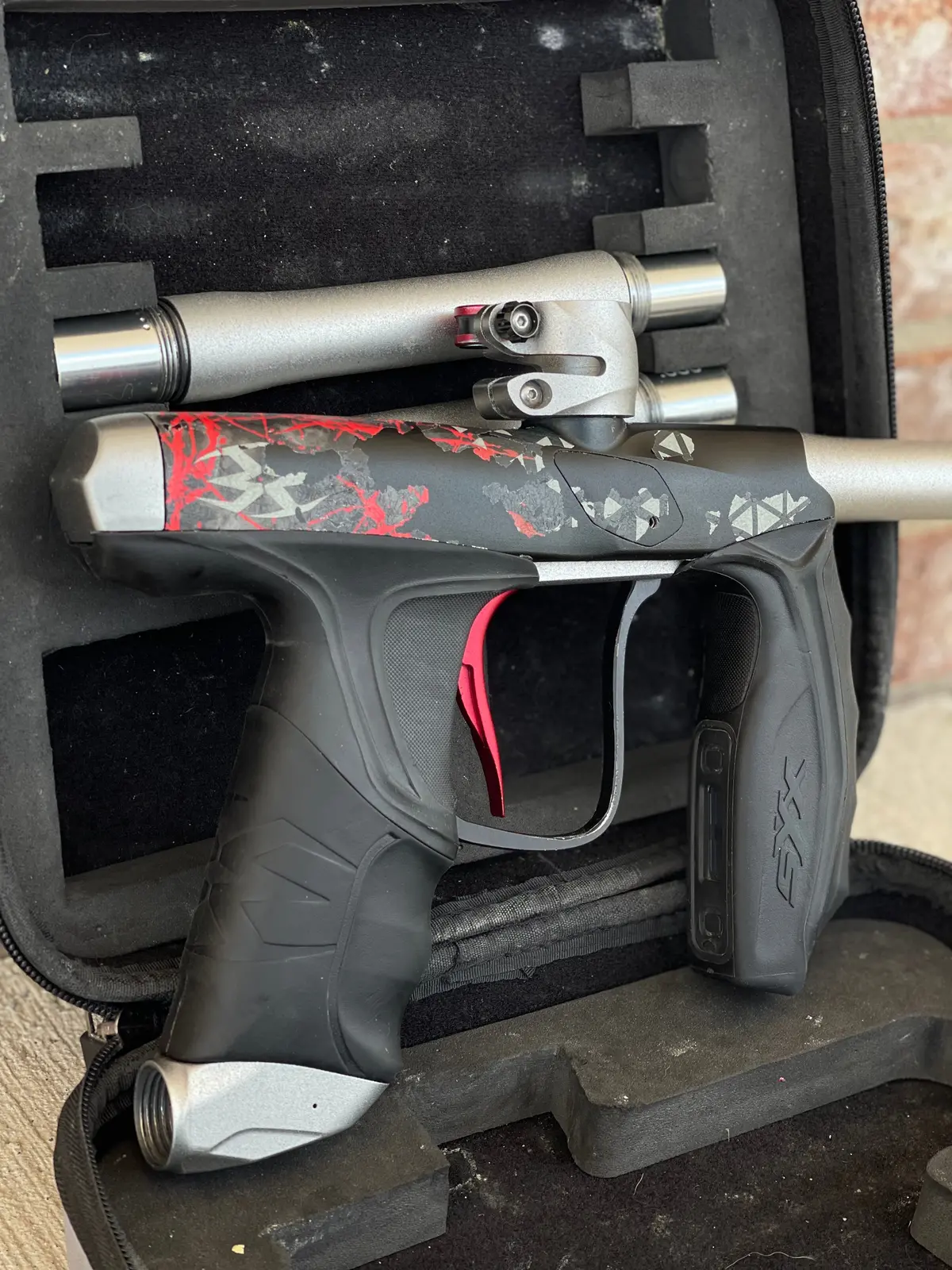 Used Empire Syx Paintball Gun- Le Boss Paintball Edition 1