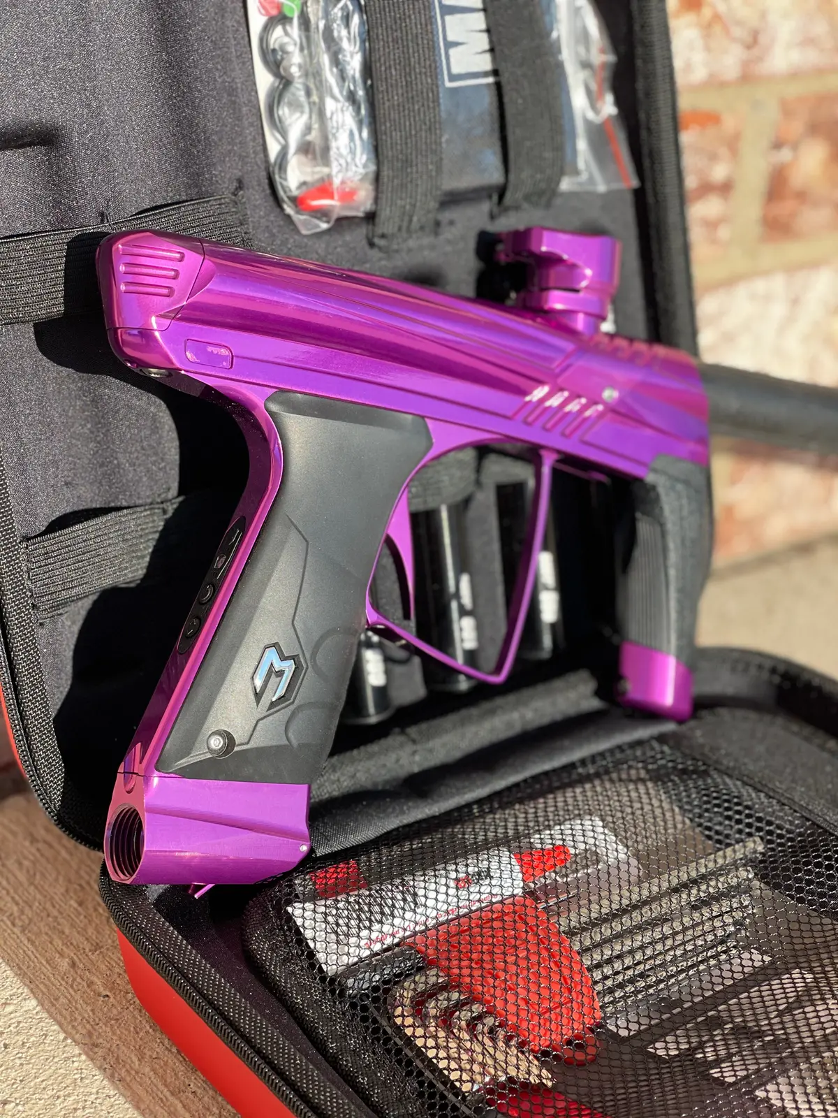 Used Macdev Prime Paintball Marker - Gloss Purple 1