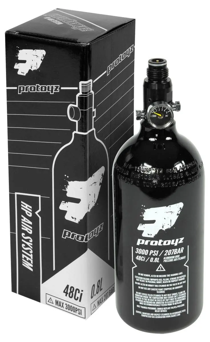 Protoyz Hpa 48Ci 3000Psi Compressed Air Tank 1