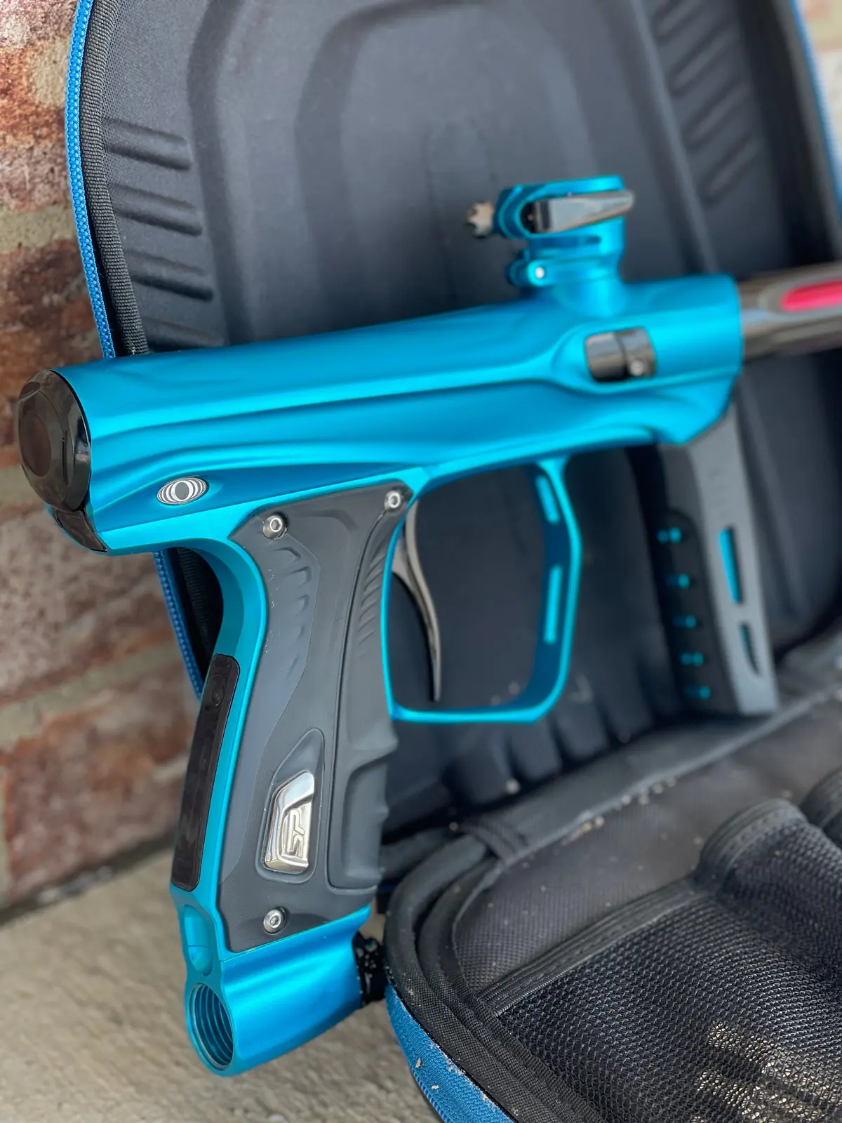 Used Sp Shocker Xls Paintball Gun - Dust Blue 1