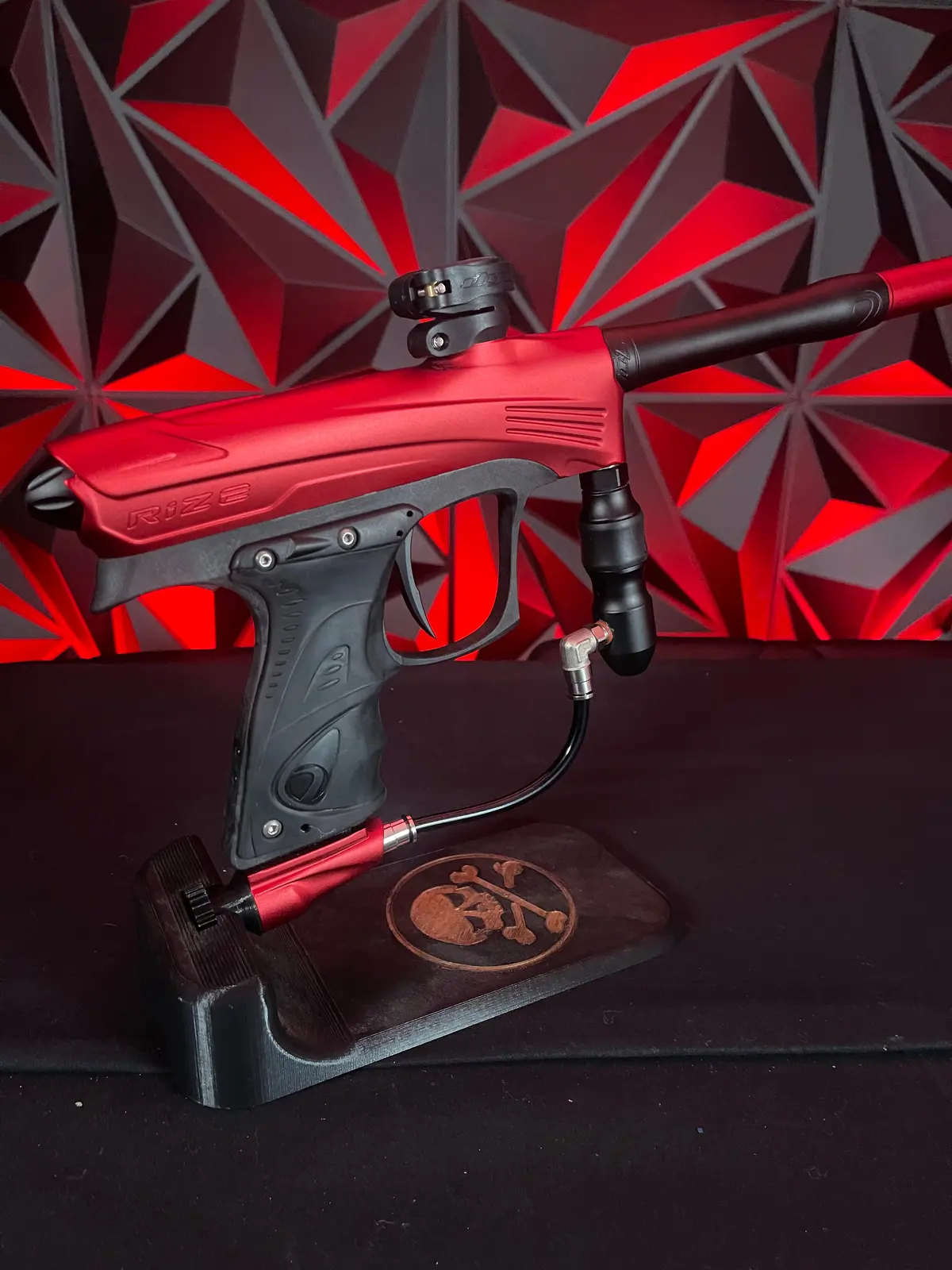 Used Dye Czr Paintball Marker- Red/Black 1
