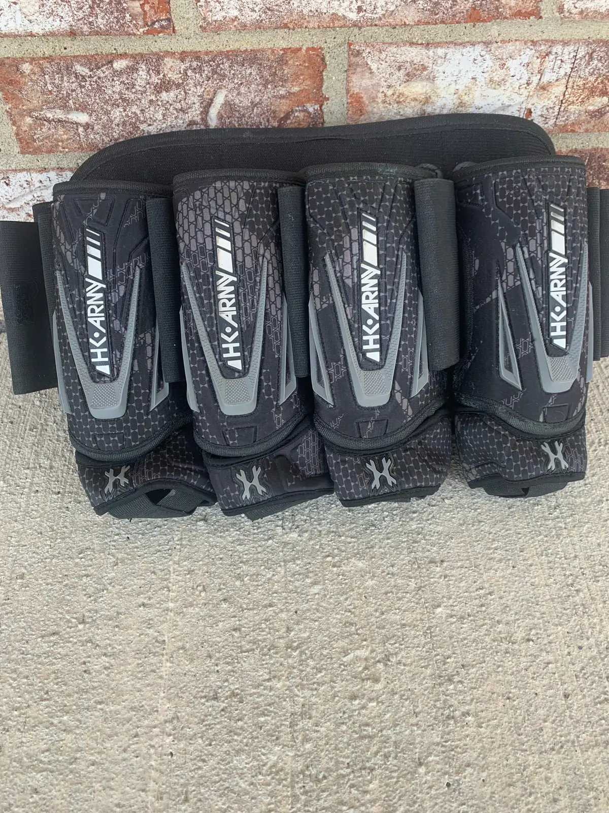 Used Hk Army Zero G 4+7 Paintball Pod Pack- Graphite 1