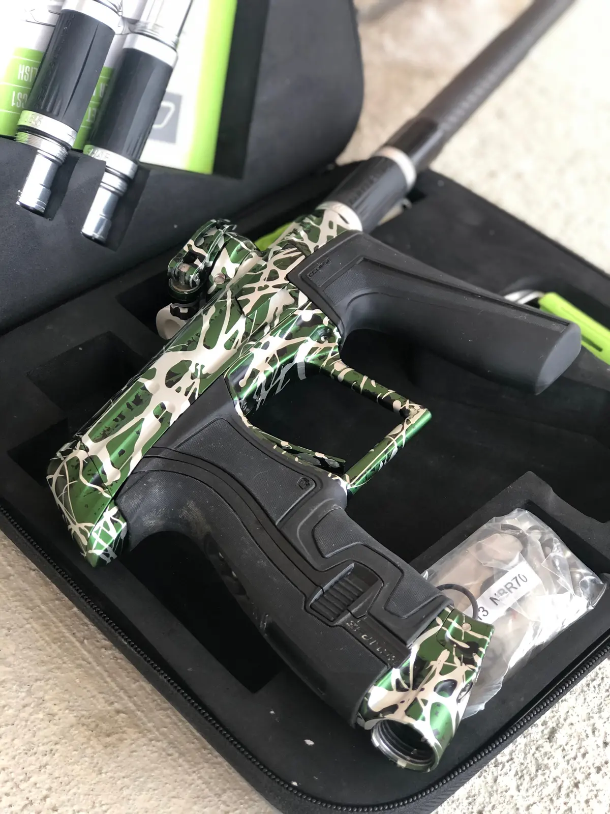 Used Planet Eclipse Cs1.5 Paintball Gun- Bonzai Splash 1