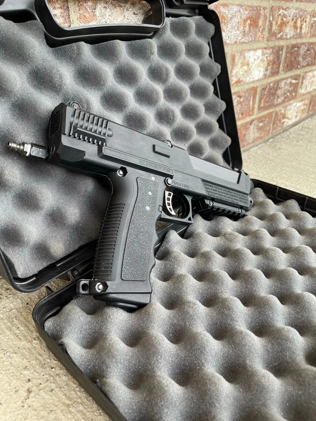 Used Tippmann Tipx Paintball Pistol- Black 1