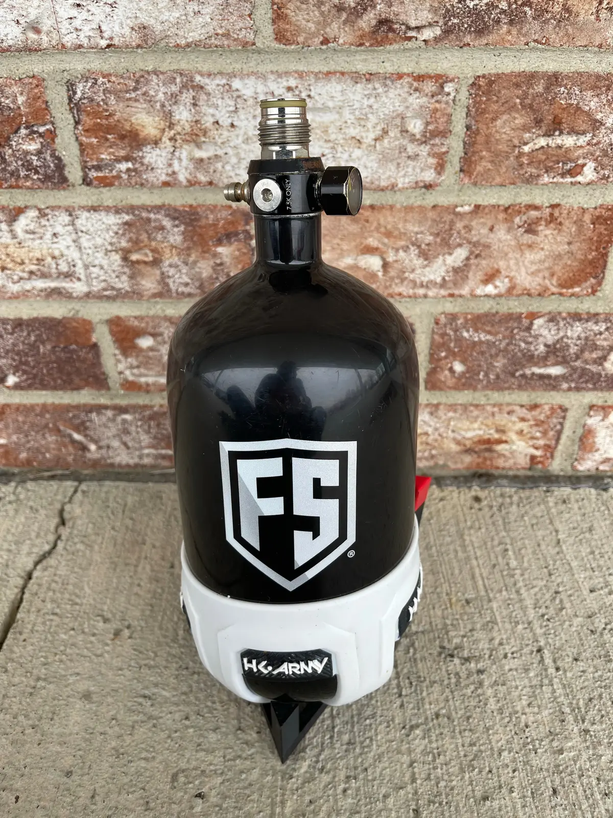 Used First Strike Carbon Fiber 77/4500 Paintball Tank 1