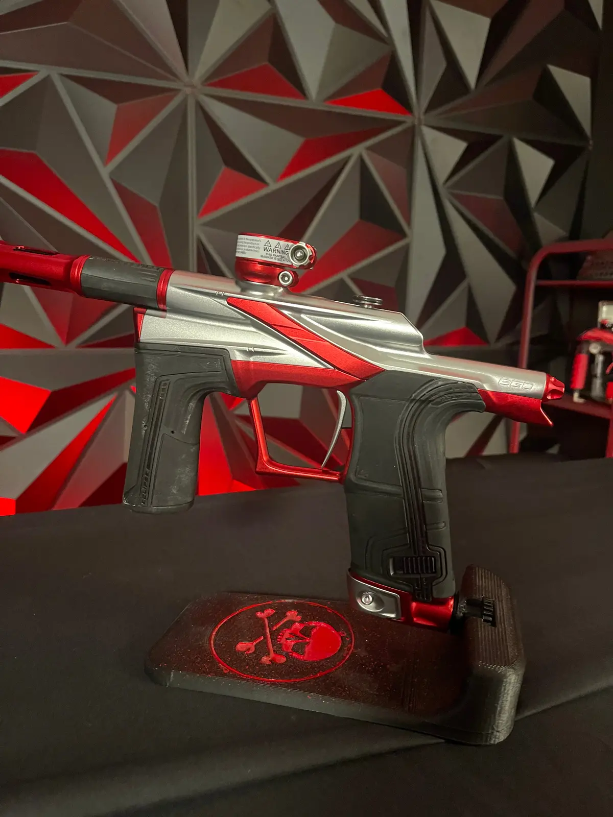Used Planet Eclipse Lv2 Paintball Gun - Revolution W/ Infamous Deuce Raptor Trigger 2
