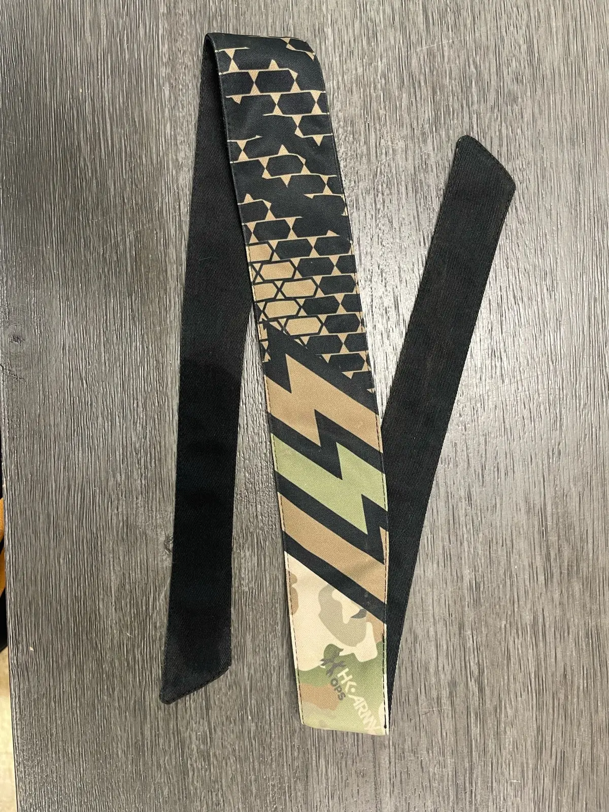 Used Hk Army Headband- Olive/Tan/Black 1