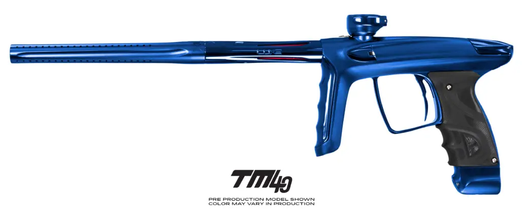 Dlx Luxe Tm40 Paintball Gun - Dust Blue/Polished Blue 1