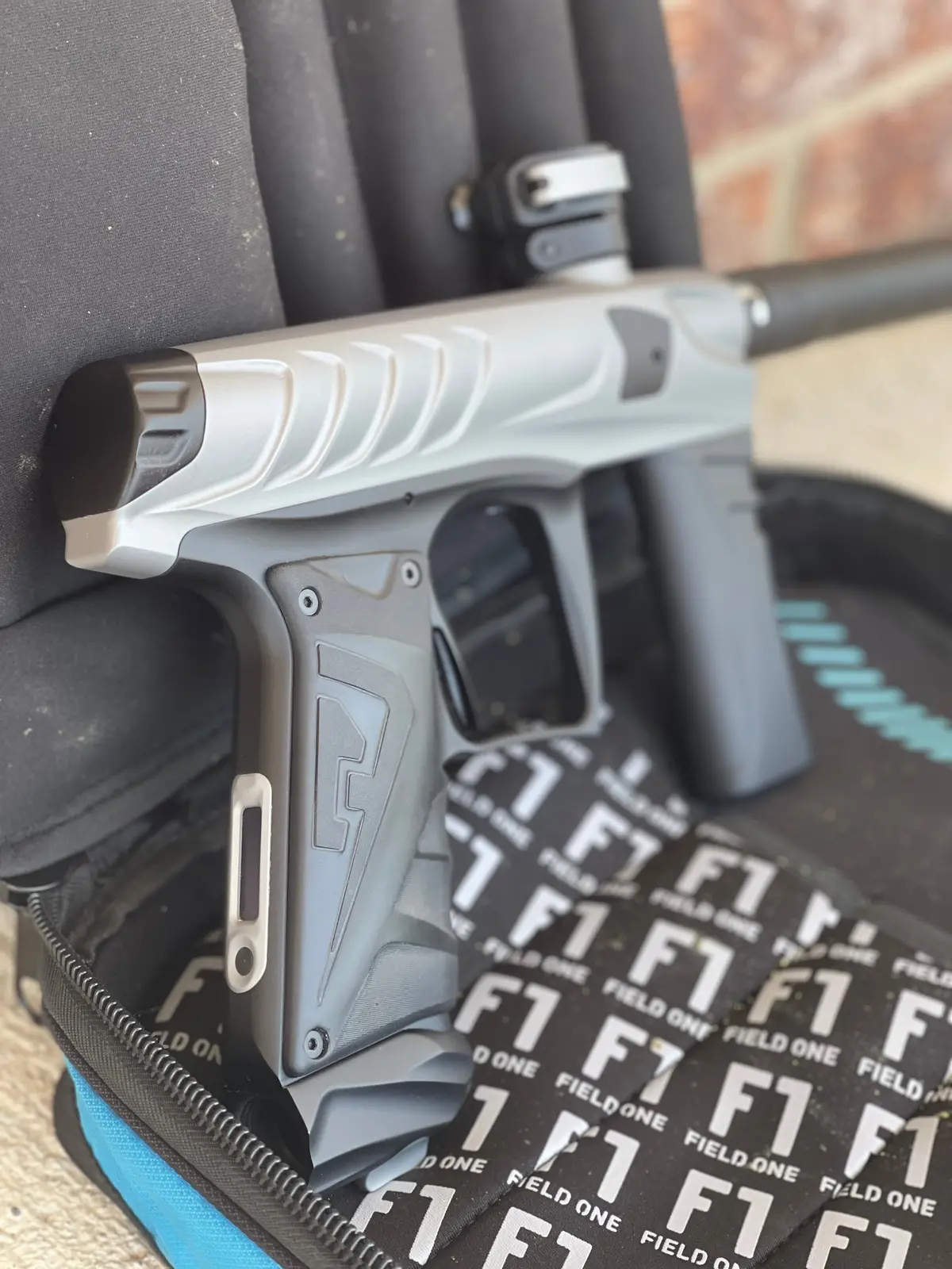 Used Field One Force Paintball Gun - Dust Titanium 1