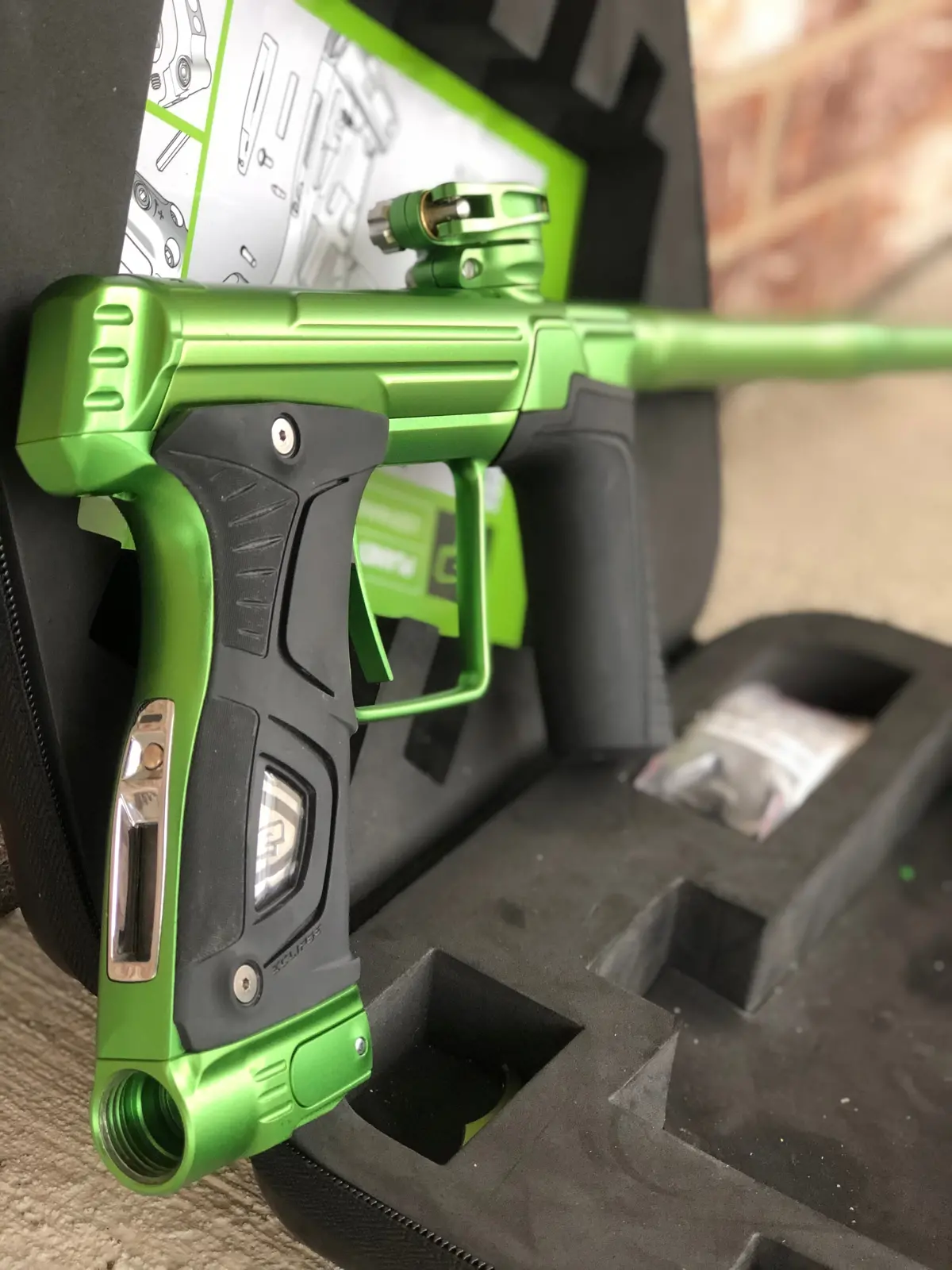 Used Planet Eclipse Gtek 170R Paintball Gun - Sour Apple 1