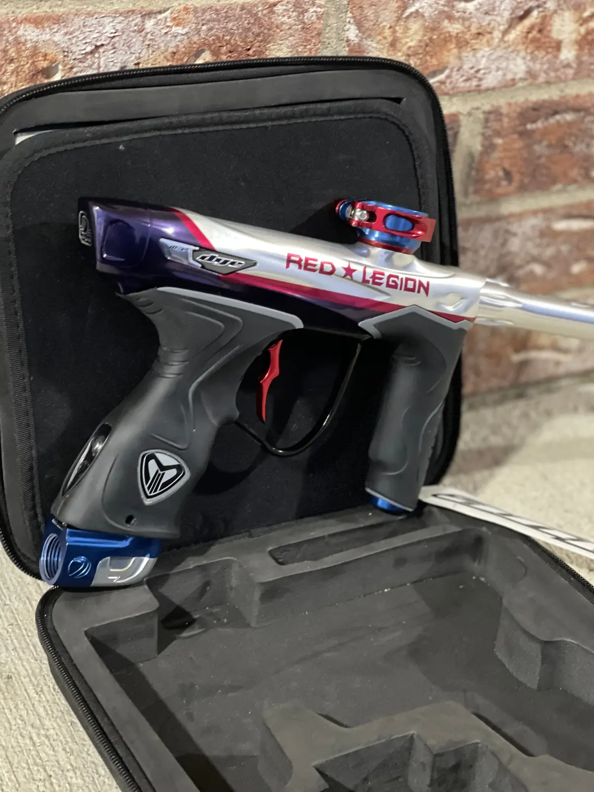Used Dye M3+ Paintball Marker- Le Red Legion 2.0 (1 Of 60) 1