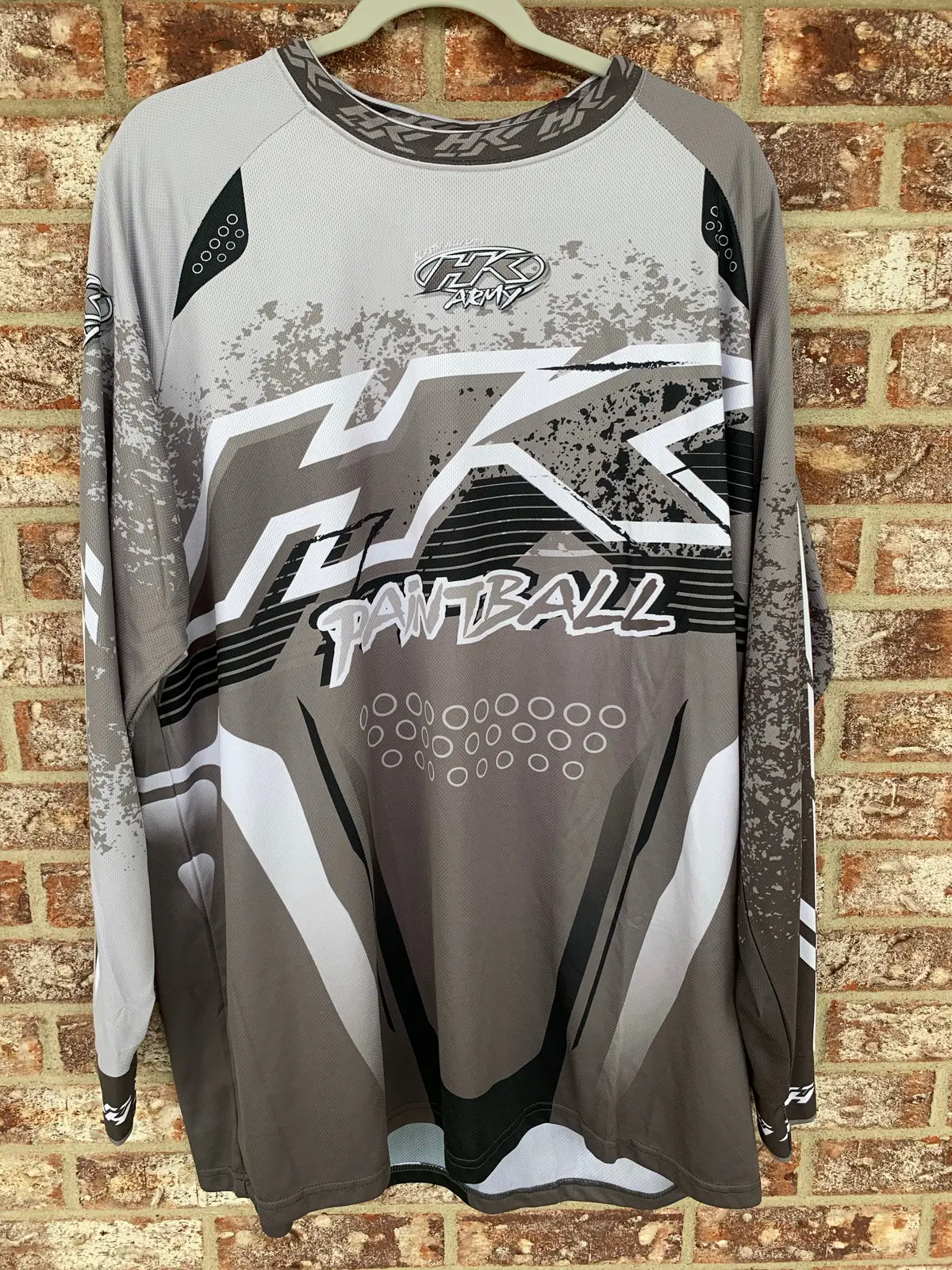 Used Hk Army Retro Jersey - Grey 1
