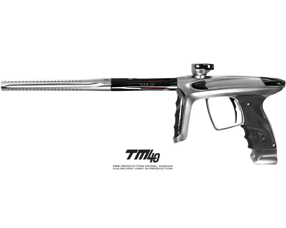 Dlx Luxe Tm40 Paintball Gun - Dust Silver/Polished Black 1